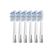 Laifen Wave Bürstenköpfe ProS Transparent, 6 Stück