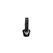 Incirca Glocke, COWBELL, schwarz mit Hirsch Glocke