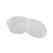 ELCO Dressingschale 50ml, 50 Stück mit Deckel,Transparent, Kunststoff