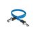 Masterlock, Gummi-Spannseil flach mit Doppelhaken 120cm Dunkelblau