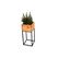 Innovesta Blumenkasten mit Untergestell 30x30xH70 cm
