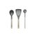 Rosti Küchenhelfer-Set Optima, 3er Set Humus, Nylon