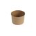 belesse Suppenbecher Kraft/PE 345ml 25 Stk, braun, Ø98x70mm