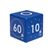 TFA-Dostmann TFA CUBE TIMER Digitaler Würfel-Timer Exkl. 2 x 1,5 V AAA, Blau