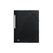 Elba Oxford Gummibandmappe schwarz 24x32cm mit drei Einschlagklappen