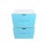 Elba OXFORD Flashbox 17,3x14,5cm PP pastellblau 14,5 cm x Länge 17,3 cm x Höhe: 9,4 cm