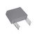 relaxdays Stuhlkissen flach 4er Set, 3 x 40 x 40 cm, Hellgrau