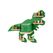 relaxdays Kinderregal Toniebox Dino Grün