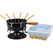 NOUVEL Set Modern Black mit Brotkorb
