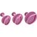 Zenker Ausstecher Set Blat Sweet Sensation 3 tlg. PP/Edelstahl rosa