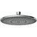 WENKO Regenduschkopf 22.5 cm chrom grau Watersaving