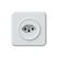 Hager ORIGIN UP Steckdose 1x TYP 23 16A/250V, mit Schraubklemmen, ws