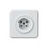 Hager ORIGIN UP Steckdose 1x TYP 25 16A/400V, mit Schraubklemmen, ws