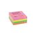 Soennecken Haftnotizwürfel 75 x 75 mm 400 Blatt, neonfarben