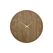 TFA-Dostmann TFA Analoge Wanduhr aus Holz Dunkelbraun