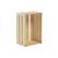 Holz Zollhaus B 1/3 CH-Holzharasse, Natur 35 x 23.3 x 16 cm, Fichte/Tanne/Buche