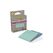 Post-It 3M Post-it Super Sticky Recycling Notes 2 Blöcke à 70 Blatt, 76x76mm, mint, blau
