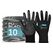ACE PureBlack PU Arbeitshandschuhe 10 Paar Grösse 07/S Allround Handschuh