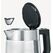 Severin WK 3468 Wasserkocher 1 l 2200 W Schwarz, Edelstahl, Transparent