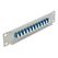 DeLOCK 10″ LWL Patchpanel 12 Port LC Duplex blau 1 HE grau, Farbe: Blau, Grau