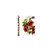 Dekomat AG Dekomat Rosengirlande rot, mit 60 Rosen Länge 170 cm, D: 7cm