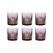 Arcoroc Whiskyglas Broadway lila 6 Stk. 30cl