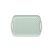 Kesper Serviertablett mit Griff rutschfest PP, 41,5 x 28,5 x 4,5 cm, Mint