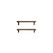 Woody Fashion Wandregal LAM004 Fichte/Metall, 60x16x14cm