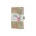 Jolie Wochenagenda Pure, Sparkle Leaves A6 1W/2S, 174 Seiten, 9,5x15cm, d/e/fr/nl