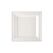 Verive Teller eckig Zuckerrohr 16x16cm 1 Pack à 50 Stk. Weiss