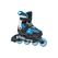 Rollerblade MICROBLADE SL SCHWARZ/HIMMELBLAU, Grösse 36.5-40.5