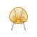 Kare Sessel Acapulco, Orange/Schwarz 85x73x78 cm, Stahl, Polyethylen