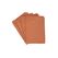 Arti Casa Stoffserviette 4er Set, 35x35 cm Orange