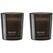 Cisco meraki Duftkerze Velvet Mind,2er Set je 60g, 7x6 cm (HxD), Glas