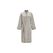 Cisco meraki  Bademantel True, S/M Weiss-Schwarz, Unisex, Baumwolle