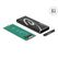 DeLOCK Externes Gehäuse SuperSpeed USB für M.2 SATA SSD Key B