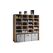 VCM Morgenthaler VCM Schuhschrank Hinsol XL Sonoma Eiche