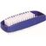 Edi Baur Handwaschbürste blau PP, mit Aufhängerbügel,Nylon weiss,10.5x4x3