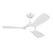 Philips Olas LED Deckenleuchte 24W mit DC-Ventilator 30W, weiss