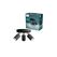 Philips Wyatt Aufbauspot 3er rund ohne Leuchtmittel GU10, schwarz