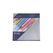 Artoz Couvert Mosaic quadratisch 90 gm2, silber, 20  Stück, FSC