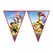 Fiesta Girlande Flaggen Paw Patrol 9 Flaggen, 1 Stk, Papier FSC