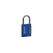 Rieffel Vorhängeschloss Aluminium Nr. 22 Zahlencode, blau, Gr. 22x40mm