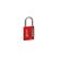 Rieffel Vorhängeschloss Aluminium Nr. 22 Zahlencode, rot, Gr. 22x40mm