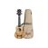 Flight Ukulele Soprano - Quilted Ash Ukulele, Gigbag