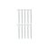 FTM Hering-Set 23cm 10 Stk., silbrig