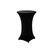 COCON Stehtisch-Husse, schwarz D:60-65 x H:107cm,90% Polyester,10% Elastan