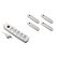 Furber. F.power Steckdosenleiste 5xT13 KIT5 230V, H05VV-F 3G1.00, OS, weiss (5/25)