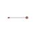 Remo HK-1224-10 Lollipop Drum Mallet Gummi Kunststoff 25 cm