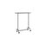Songmics Kleiderständer Schwarz, Metall 150x45x163cm, Traglast 120kg